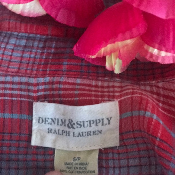 4/$25 Denim Supply Ralph Lauren Lightweight Shirt - Picture 7 of 8